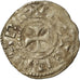 Munten, Frankrijk, Lotharius, Denarius, 960-980, Bourges, ZF, Zilver, Prou:755