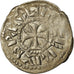 Münze, Frankreich, Lotharius, Denarius, 960-980, Bourges, SS, Silber, Prou:755