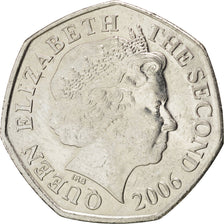 JERSEY, 50 Pence, 2006, KM #108, MS(63), Copper-Nickel, 27.3, 7.95