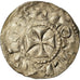 Monnaie, France, Lothaire, Denier, 960-980, Bourges, TTB, Argent, Prou:755
