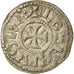 Moneta, Francia, Lotharius, Denarius, 960-980, Bourges, BB+, Argento, Prou:755