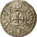 Monnaie, France, Lothaire, Denier, 960-980, Bourges, TTB+, Argent, Prou:755