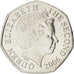 JERSEY, 50 Pence, 2006, KM #108, MS(63), Copper-Nickel, 27.3, 8.01