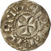 Coin, France, Lotharius, Denarius, 960-980, Bourges, AU(50-53), Silver, Prou:755