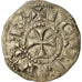 Coin, France, Lotharius, Denarius, 960-980, Bourges, EF(40-45), Silver, Prou:755