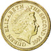 JERSEY, Pound, 2005, KM #101, MS(63), Nickel-Brass, 22.5, 9.45
