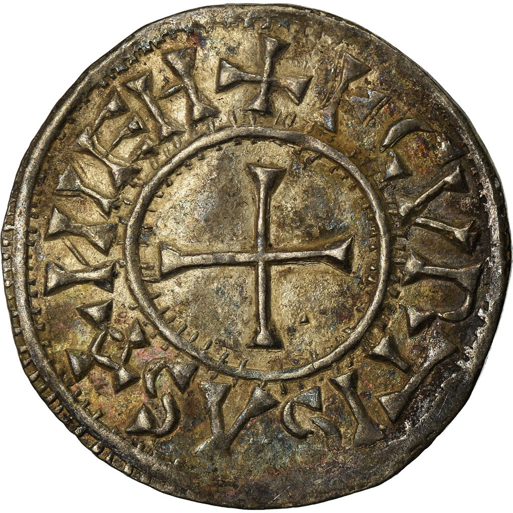 Coin, France, Charles le Chauve, Denier, 864-865, Curtisasonien, Variety