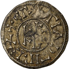 Moneda, Francia, Charles le Chauve, Denier, 864-865, Curtisasonien, Variety