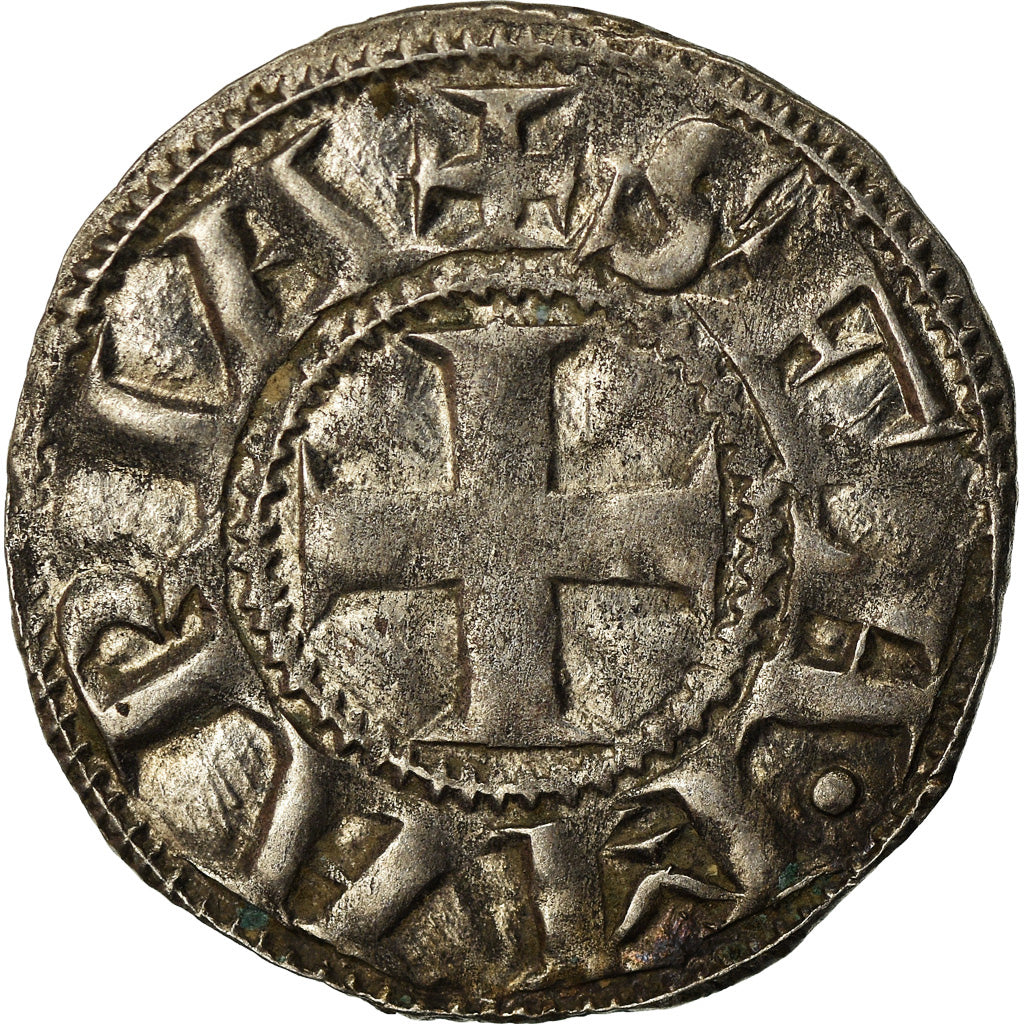 Munten, Frankrijk, Auvergne, Évêché de Clermont, Denarius, Clermont, PR