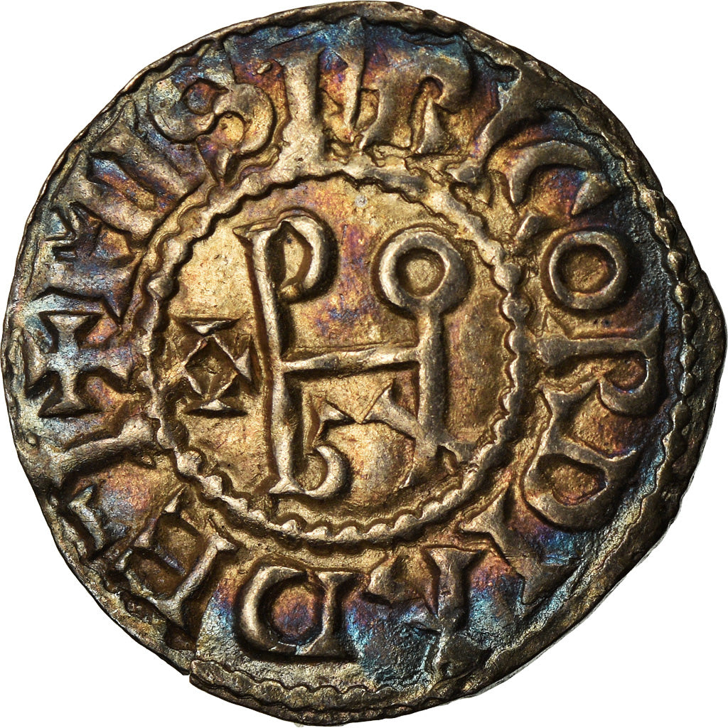 Moneda, Francia, Eudes, Denarius, 888-898, Blois, EBC, Plata, Prou:482