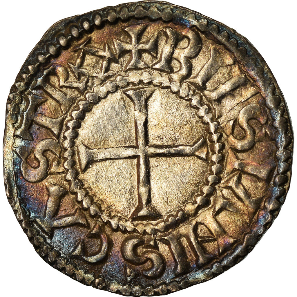 Moneda, Francia, Eudes, Denarius, 888-898, Blois, EBC, Plata, Prou:482