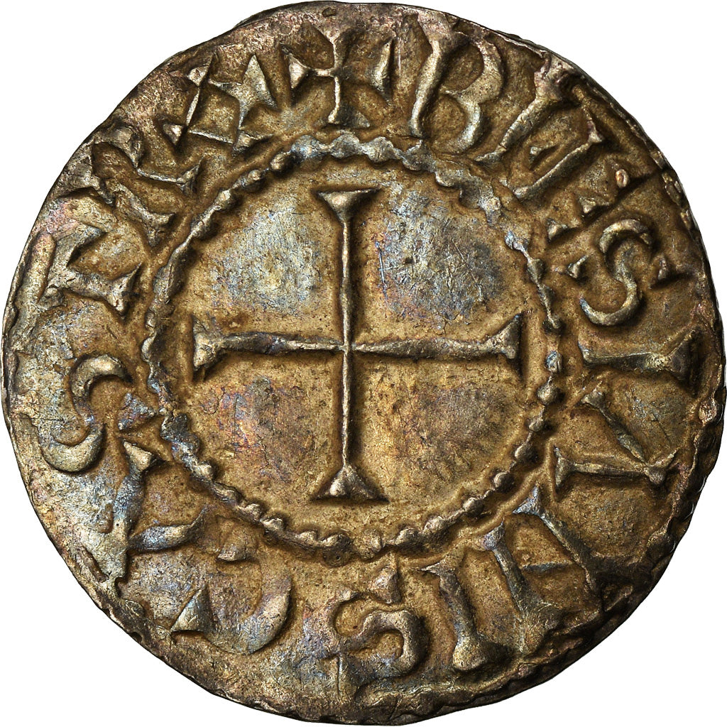 Moneda, Francia, Eudes, Denarius, 888-898, Blois, EBC, Plata, Prou:482