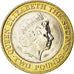 JERSEY, 2 Pounds, 1998, KM #102, MS(63), Bi-Metallic, 28.4, 12.02