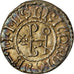 Moeda, França, Eudes, Denarius, 888-898, Blois, AU(55-58), Prata, Prou:482