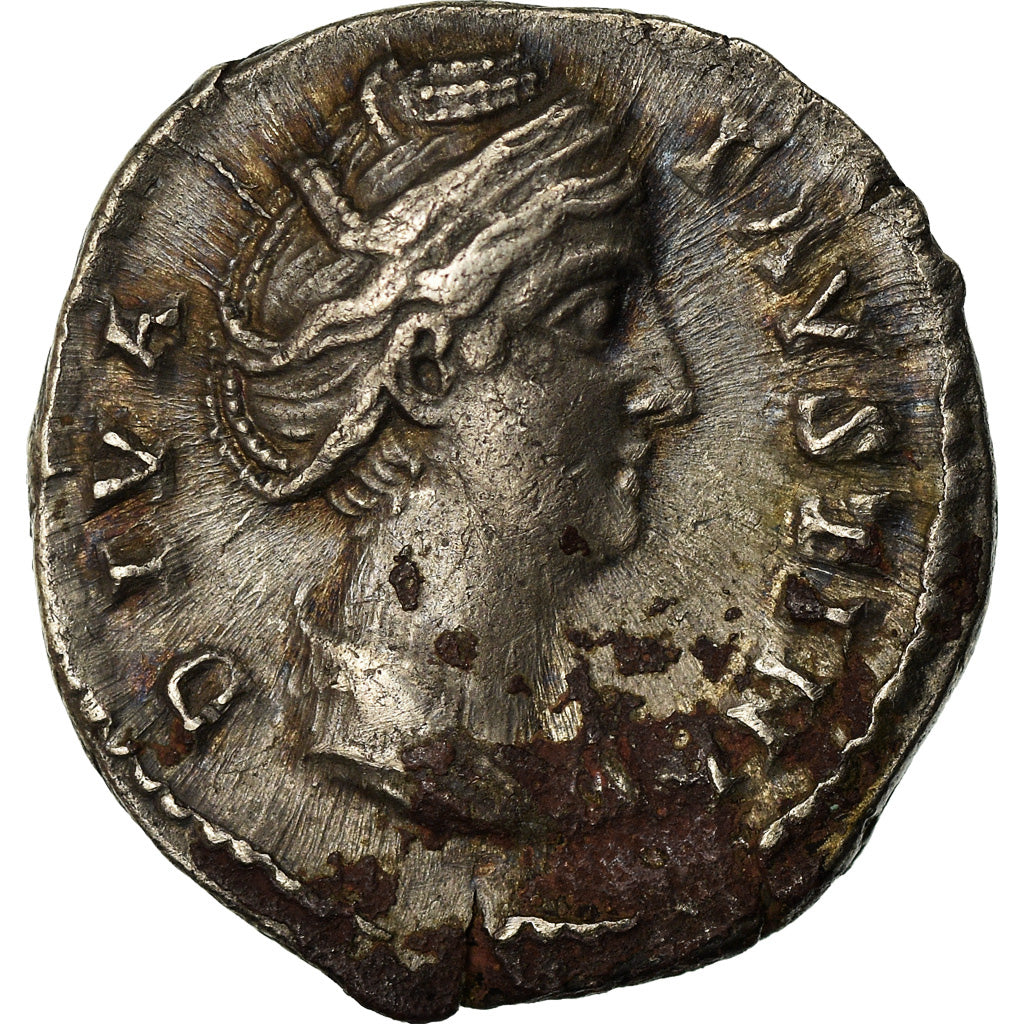 Moneda, Faustina I, Denarius, 148, Rome, MBC, Plata, RIC:362
