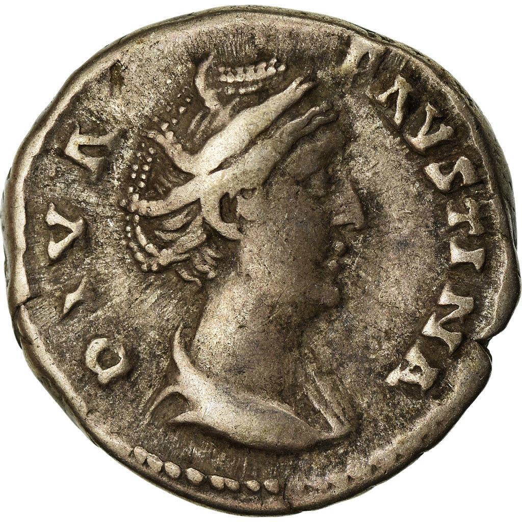 Moneda, Faustina I, Denarius, 148, Rome, MBC, Plata, RIC:362