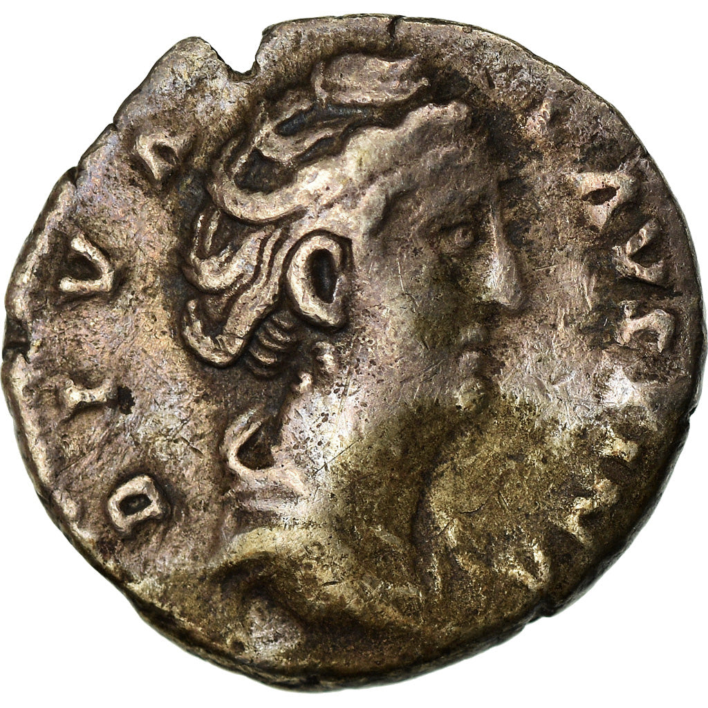 Coin, Faustina I, Denarius, After 141 AD, Rome, EF(40-45), Silver, RIC:343