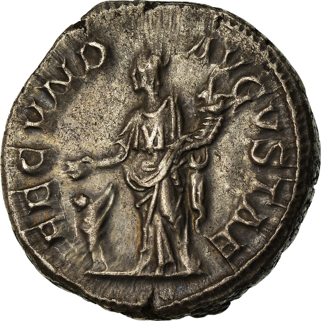 Coin, Julia Mamaea, Denarius, 232, Rome, AU(50-53), Silver, RIC:331