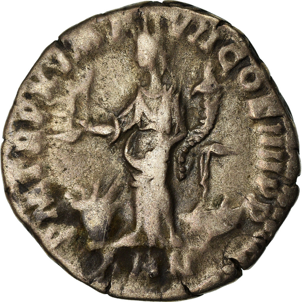 Monnaie, Commode, Denier, 185, Rome, TTB, Argent, RIC:95