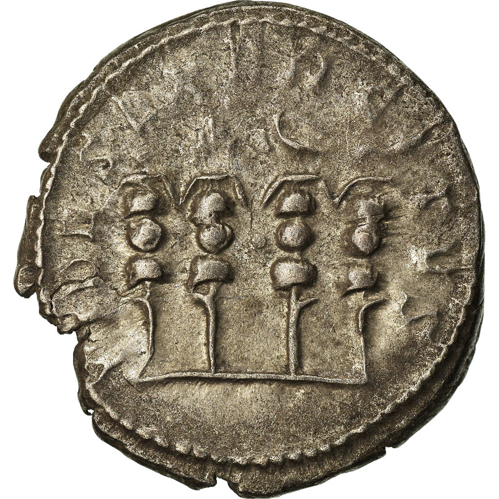 Münze, Postumus, Antoninianus, 266, Trier or Koln, SS, Billon, RIC:303