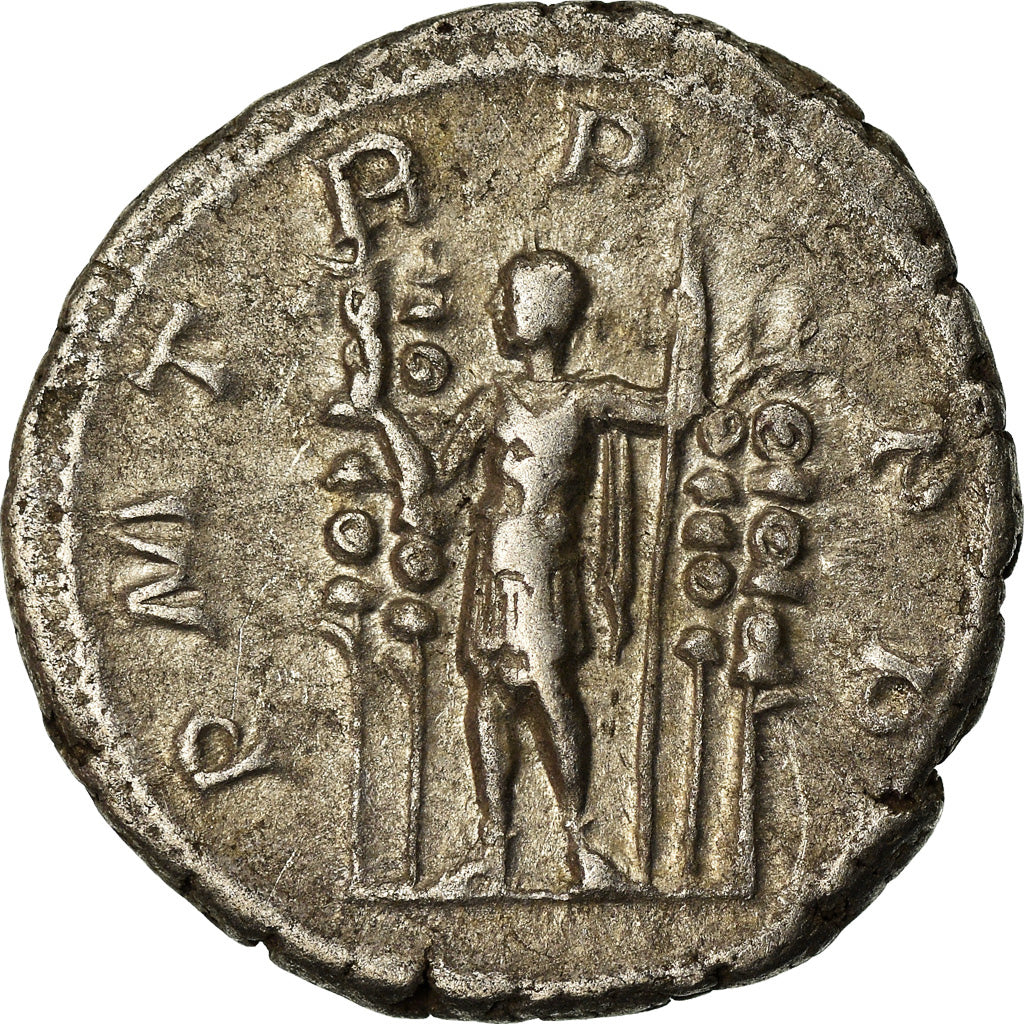 Coin, Maximinus I Thrax, Denarius, 235, Rome, AU(50-53), Silver, RIC:1
