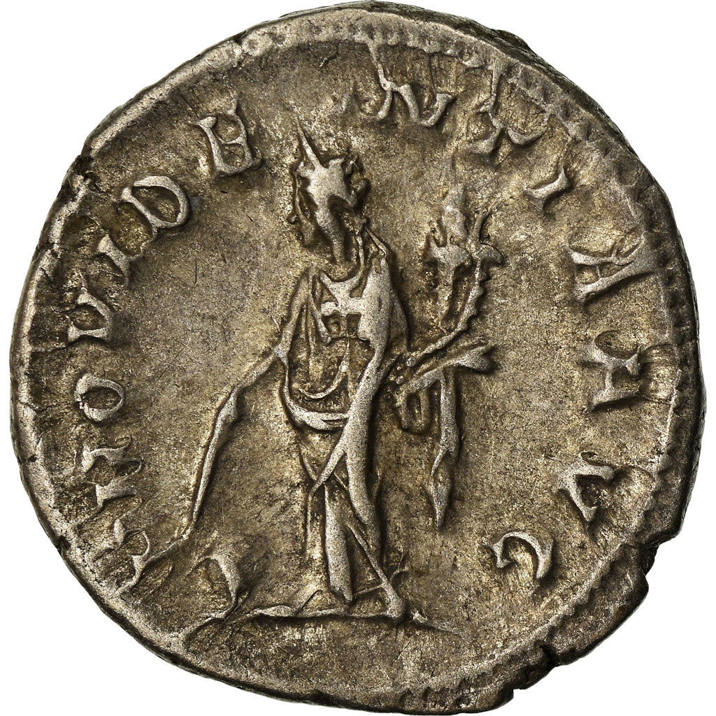 Coin, Maximinus I Thrax, Denarius, 236-237, Rome, AU(50-53), Silver, RIC:20