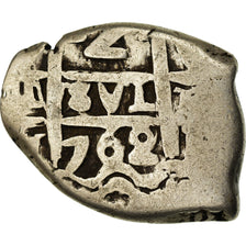 Coin, Bolivia, Charles III, 2 Reales, 1762, Potosi, COB, VF(30-35), Silver