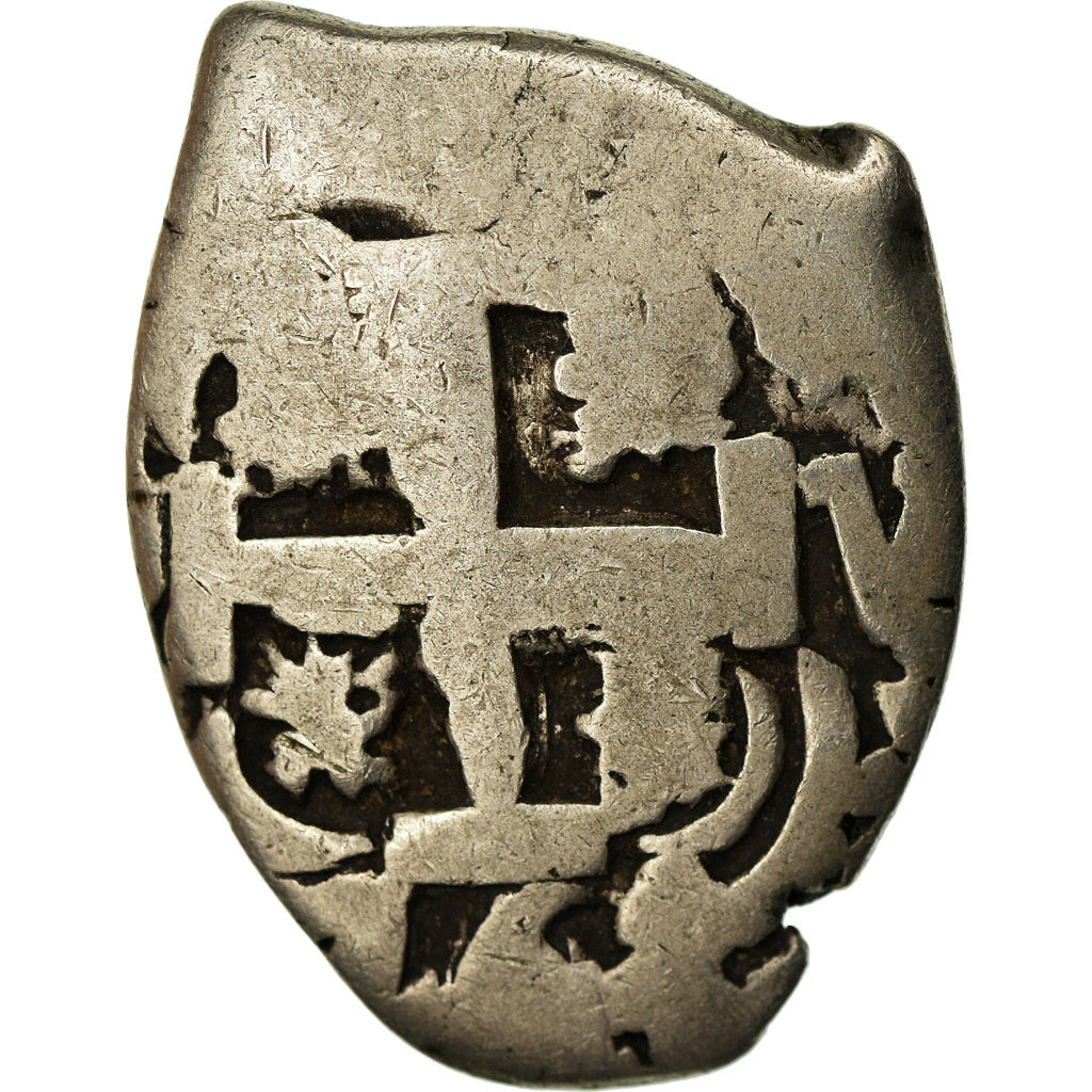 Coin, Bolivia, Charles III, 2 Reales, 1762, Potosi, COB, VF(30-35), Silver
