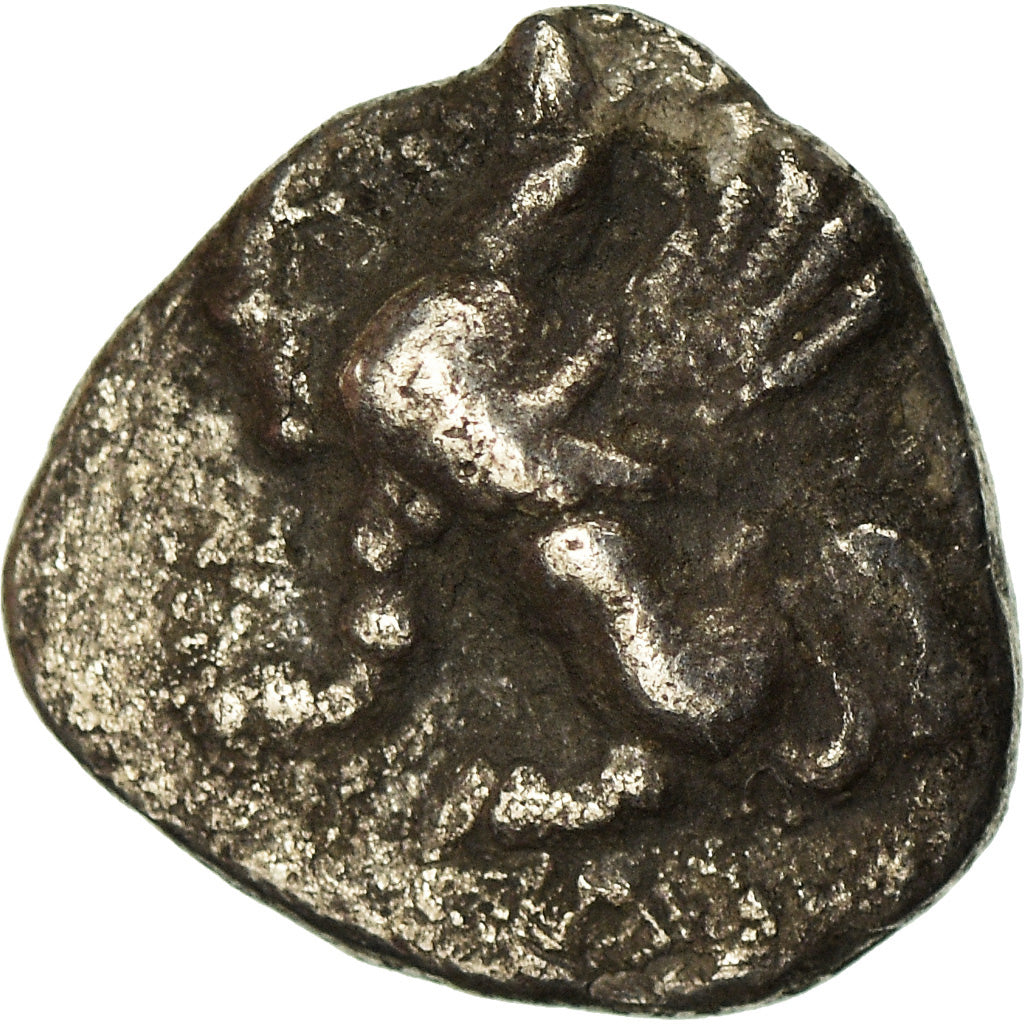 Coin, Thrace, Obol, 450-425 BC, Abdera, VF(30-35), Silver, SNG-Cop:312