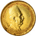 Coin, Egypt, Fuad I, 20 Piastres, 1923, British Royal Mint, VF(30-35), Gold