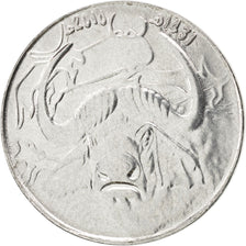 ALGERIA, Dinar, 2010, Algiers, KM #129, MS(63), Stainless Steel, 20.6, 4.22