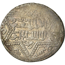 Moneta, Ayyubids, al-Nasir Yusuf II, Dirham, AH 647 (1249), Halab, BB, Argento