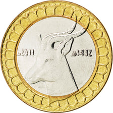 Coin, Algeria, 50 Dinars, 2011, MS(63), Bi-Metallic, KM:126