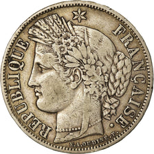 Coin, France, Cérès, 5 Francs, 1849, Paris, EF(40-45), Silver, KM:761.1