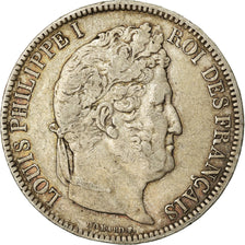 Coin, France, Louis-Philippe, 5 Francs, 1831, La Rochelle, VF(30-35), Silver