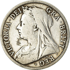 Coin, Great Britain, Victoria, 1/2 Crown, 1894, VF(20-25), Silver, KM:782