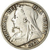 Coin, Great Britain, Victoria, 1/2 Crown, 1894, VF(20-25), Silver, KM:782