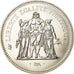Coin, France, Hercule, 50 Francs, 1980, Paris, MS(65-70), Silver, KM:941.1
