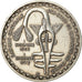 Coin, West African States, 500 Francs, 1972, AU(50-53), Silver, KM:7