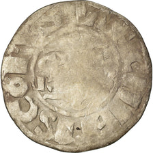 Coin, France, Champagne, Guillaume I, Denarius, 1176-1202, Reims, VF(20-25)