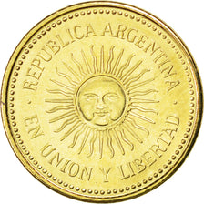 ARGENTINA, 5 Centavos, 2011, KM #109b, MS(63), Brass Plated Steel, 17.2, 1.99