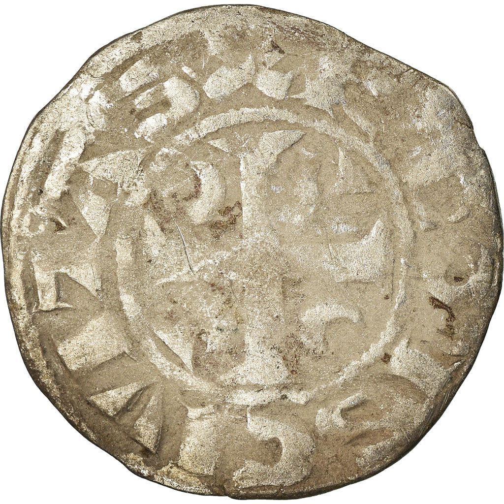 Munten, Frankrijk, Champagne, Guillaume I, Denarius, 1176-1202, Reims, FR+