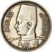 Coin, Egypt, Farouk, 5 Piastres, 1937/AH1356, British Royal Mint, EF(40-45)