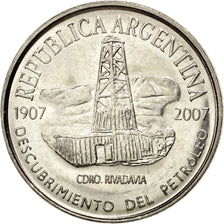 ARGENTINA, 2 Pesos, 2007, KM #145, MS(63), Copper-Nickel, 30.35, 10.44