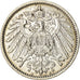 Monnaie, GERMANY - EMPIRE, Wilhelm II, Mark, 1907, Berlin, TTB+, Argent, KM:14