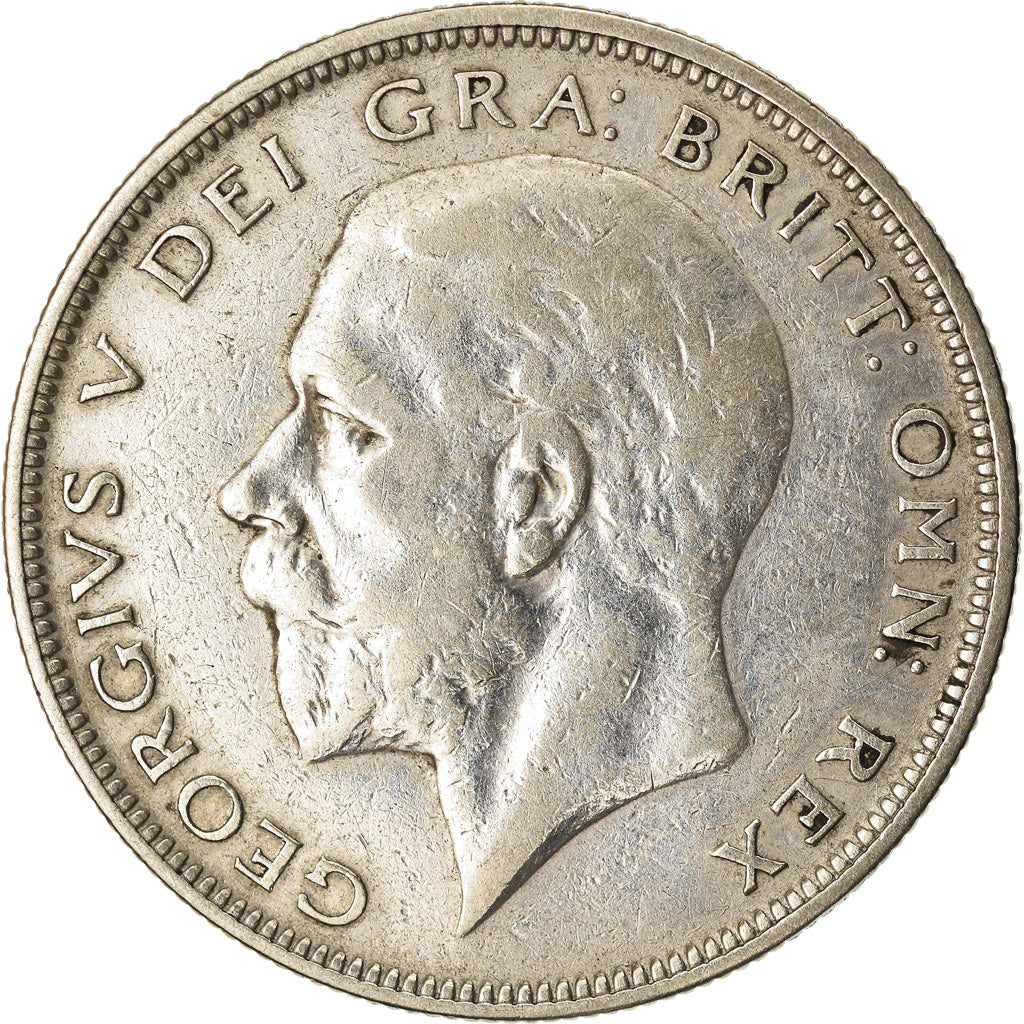 Coin, Great Britain, George V, 1/2 Crown, 1931, VF(30-35), Silver, KM:835