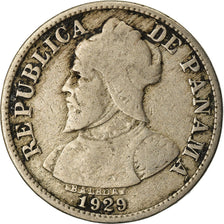 Moneda, Panamá, Balboa, 2-1/2 Centesimos, 1929, BC+, Cobre - níquel, KM:8