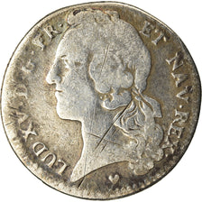 Coin, France, Louis XV, 1/5 Écu au bandeau, 24 Sols, 1/5 ECU, 1741, Strasbourg