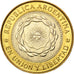ARGENTINA, 2 Pesos, 2010, Buenos Aires, KM #165, MS(63), Bi-Metallic, 24.5, 7.25