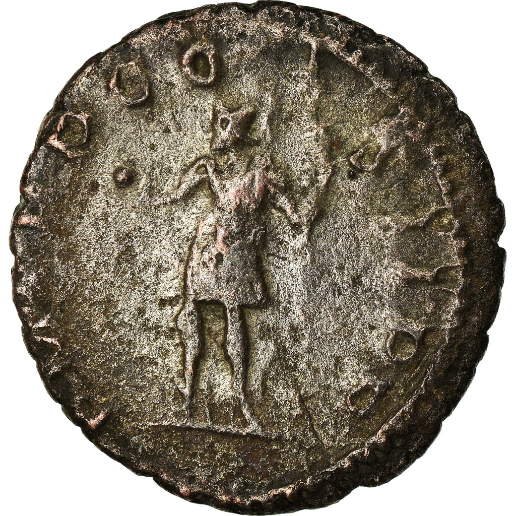Coin, Postumus, Antoninianus, 261, Trier or Cologne, VF(30-35), Billon, RIC:54